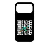 Custodia per iPhone 17 Pro Max Space Junk Debris Watcher Satellite Tracker