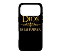 Custodia per iPhone 17 Pro Max Spagnolo, Espanol Design religioso Dios es mi Fuerza