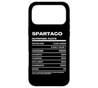 Custodia per iPhone 17 Pro Max Spartaco Dichiarazione Nutrizionale Nome Divertente