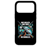 Custodia per iPhone 17 Pro Max Spearfishing One Breath One Shot No Bubbles Diver