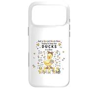 Custodia per iPhone 17 Pro Max Special Needs Mom Autism Caregivers Cute Mama Duck