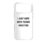 Custodia per iPhone 17 Pro Max Spero solo che entrambe le squadre si divertano a giocare a baseball