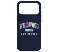 Custodia per iPhone 17 Pro Max Spiaggia estiva collegiata a Wildwood New Jersey Shore Tie Dye