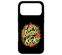 Custodia per iPhone 17 Pro Max Spicy Chili Pepper Hot Food Life's Better with a Kick Design