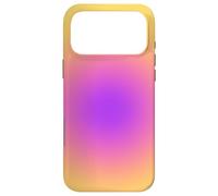 Custodia per iPhone 17 Pro Max Spiritual Aura Gradient Purple Pink Golden Yellow