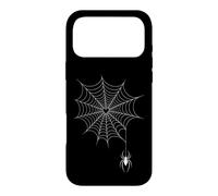Custodia per iPhone 17 Pro Max Spooky Halloween Costume Heart Love Spider Web for Men Women