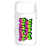 Custodia per iPhone 17 Pro Max Spring Break Graffiti Verde Rosa Vacanza Viaggio Crociera Spiaggia