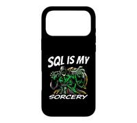 Custodia per iPhone 17 Pro Max SQL Developer Sorcery Funny Database Admin Programmer