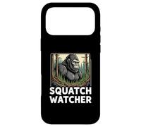 Custodia per iPhone 17 Pro Max Squatch Watcher Bigfoot Forest Cryptid Hunter Design