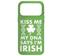 Custodia per iPhone 17 Pro Max St Patricks Kiss Me My DNA dice che sono irlandese