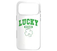 Custodia per iPhone 17 Pro Max St Pattys Nurse St Patricks Lucky Nurse Shenanigans & Scrubs
