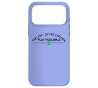 Custodia per iPhone 17 Pro Max Stai fuori dalla cucina Gioca a Pickleball Humor