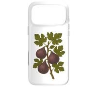 Custodia per iPhone 17 Pro Max Stampa artistica vintage con fico botanico natura frutta