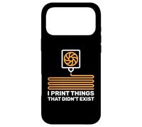 Custodia per iPhone 17 Pro Max Stampa cose che non esistevano Gli amanti della stampa della stampante 3D