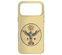 Custodia per iPhone 17 Pro Max Stampa grafica Egiziana Sun God Ra