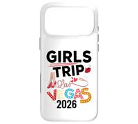 Custodia per iPhone 17 Pro Max Stampa viaggio ragazze di Las Vegas 2026 Vacanze di addio al nubilato