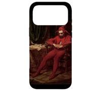 Custodia per iPhone 17 Pro Max Stancyk Sad Court Jester Polish Seduto Red Fool Fine Art
