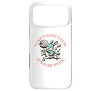 Custodia per iPhone 17 Pro Max State Fair Bunny Rabbit Non riesco a mantenere la calma è una settimana giusta