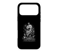 Custodia per iPhone 17 Pro Max Statua epicurea del filosofo romano di Lucrezio