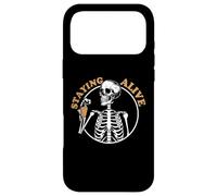 Custodia per iPhone 17 Pro Max Staying Alive Skeleton Drink Coffee Baristas Coffee Lover