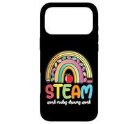 Custodia per iPhone 17 Pro Max Steam Teacher Arcobaleno Sogni Lavoro