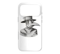 Custodia per iPhone 17 Pro Max Steampunk Peste Pestilenza Tarocchi Vintage Horror