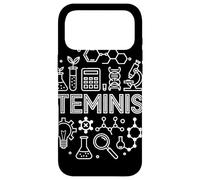 Custodia per iPhone 17 Pro Max STEMINIST Microscopio Molecola DNA Donne Scienza STEM