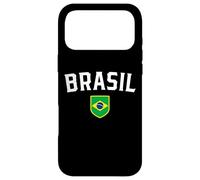 Custodia per iPhone 17 Pro Max Stemma classico con bandiera Love Brazil, souvenir