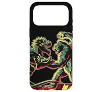 Custodia per iPhone 17 Pro Max Stencil Mash Geek tra King Kong Skull Island e Gaw MonsterVerse