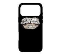 Custodia per iPhone 17 Pro Max Sterling Copper Queen creare gioielli con avvolgimento di