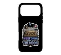 Custodia per iPhone 17 Pro Max Stiamo tornando a casa sulla luna 2028