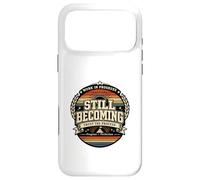 Custodia per iPhone 17 Pro Max Still Becoming Trust The Process Vintage Regalo motivazionale.