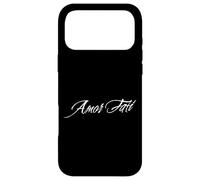 Custodia per iPhone 17 Pro Max Stoicismo Motto Amor Fati Abbraccia il tuo destino
