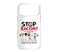 Custodia per iPhone 17 Pro Max Stop Racism It's Okay to Be Asian Black Arab Normal American