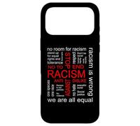 Custodia per iPhone 17 Pro Max Stop razzismo Contro il razzismo Dite no al razzismo