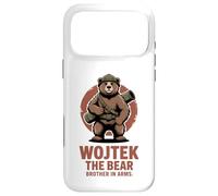 Custodia per iPhone 17 Pro Max Storia militare dell'orso Wojtek della seconda guerra mondiale