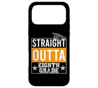 Custodia per iPhone 17 Pro Max Straight Outta 8th Grade Graduation