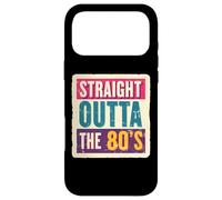 Custodia per iPhone 17 Pro Max Straight Outta The 80's 1980's Born Birthday Uomini Donne Retro