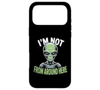 Custodia per iPhone 17 Pro Max Strano Divertente Im Not From Around Here Alien Costume