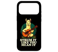 Custodia per iPhone 17 Pro Max Strum It - Chitarra lama divertente