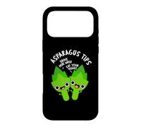 Custodia per iPhone 17 Pro Max Suggerimenti per gli asparagi Divertente gioco di parole vegetariano