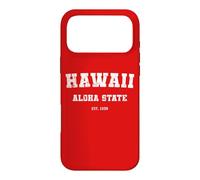 Custodia per iPhone 17 Pro Max Summer Hawaiian Islands (est 1959) Hawaii Aloha State