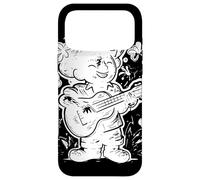 Custodia per iPhone 17 Pro Max Suonatore di ukulele Lezioni di musica grafica