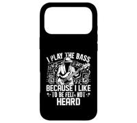 Custodia per iPhone 17 Pro Max Suono il Basso perché mi piace essere sentito non ascoltato Bass