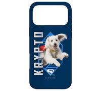 Custodia per iPhone 17 Pro Max Superman (2025 Movie) Krypto Diamond