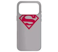 Custodia per iPhone 17 Pro Max Superman Crimson & Gray Shield Grey