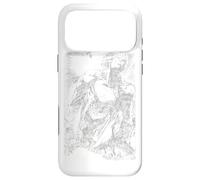 Custodia per iPhone 17 Pro Max Superman Exploding Space Sketch