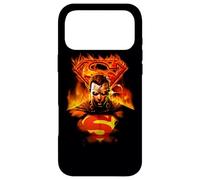 Custodia per iPhone 17 Pro Max Superman Man On Fire