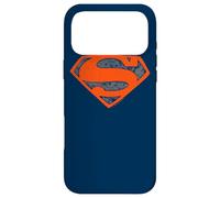 Custodia per iPhone 17 Pro Max Superman Vintage Red Shield Collage