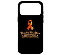 Custodia per iPhone 17 Pro Max Supporto per la sensibilizzazione alla violenza per adolescenti - Non sei solo